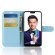 Чехол с визитницей для Huawei Honor 10 (голубой)