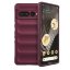 Чехол Magic Shield для Google Pixel 7 Pro (темно-красный)