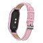 Кожаный ремешок для Xiaomi Mi Smart Band 8, Xiaomi Mi Band 8 (розовый)