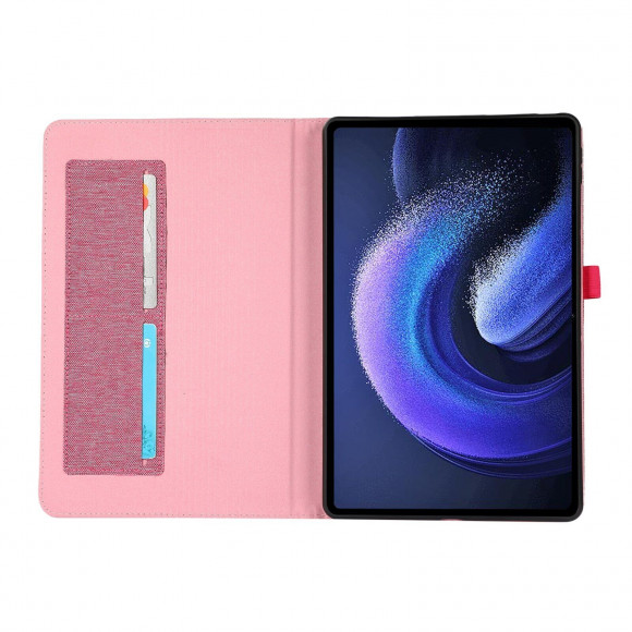 Чехол Business Style для Xiaomi Pad 6, Xiaomi Pad 6 Pro (розовый) Чехол Business Style для Xiaomi Pad 6, Xiaomi Pad 6 Pro (розовый)