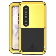 Гибридный чехол LOVE MEI для Xiaomi Mi 10 Pro (желтый)