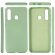 Силиконовый чехол Mobile Shell для Samsung Galaxy A10s (темно-зеленый)