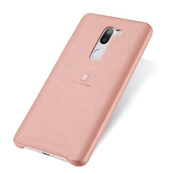 Кожаная накладка LENUO для Xiaomi Mi5S Plus (розовый)