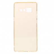 Силиконовый TPU чехол для Samsung Galaxy Note 8 (золотой) Силиконовый TPU чехол для Samsung Galaxy Note 8 (золотой)