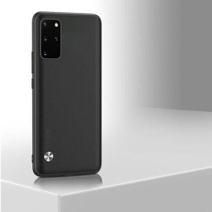 Чехол из искусственной кожи для Samsung Galaxy S20 Plus (черный)