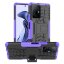 Чехол Hybrid Armor для Xiaomi 11T / Xiaomi 11T Pro (черный + фиолетовый)