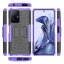 Чехол Hybrid Armor для Xiaomi 11T / Xiaomi 11T Pro (черный + фиолетовый)