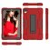 Гибридный TPU чехол для Huawei MediaPad M6 8.4 (красный + черный)