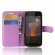 Чехол с визитницей для Nokia 1 (фиолетовый)
