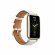 Кожаный ремешок для Huawei Watch Fit Mini и часов с креплением 16мм (белый)
