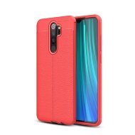 Чехол-накладка Litchi Grain для Xiaomi Redmi Note 8 Pro (красный)