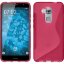 Нескользящий чехол для Huawei Nova Plus / Huawei G9 Plus (малиновый)