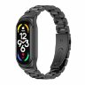 Стальной браслет для Xiaomi Smart Band 7 (черный)