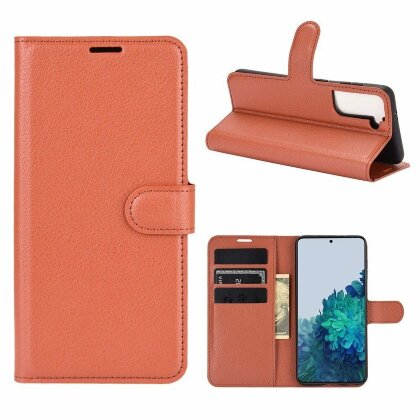 Чехол для Samsung Galaxy S21+ (Plus) (коричневый)
