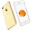 Кожаная накладка LENUO для iPhone 7 (золотой)