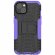 Чехол Hybrid Armor для iPhone 13 (черный + фиолетовый)