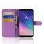 Чехол с визитницей для Samsung Galaxy A6+ (Plus) (фиолетовый)