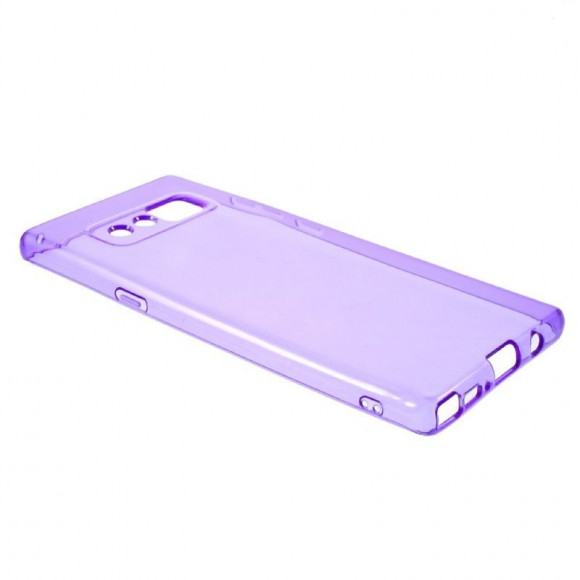 Силиконовый TPU чехол для Samsung Galaxy Note 8 (фиолетовый) Силиконовый TPU чехол для Samsung Galaxy Note 8 (фиолетовый)