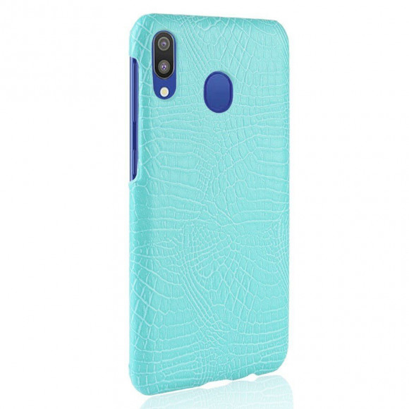 Чехол-накладка Crocodile Texture для Samsung Galaxy A30 / Galaxy A20 (сине-зеленый) Чехол-накладка Crocodile Texture для Samsung Galaxy A30 / Galaxy A20 (сине-зеленый)