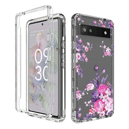 Чехол Flower Pattern для Google Pixel 6a (Flower)
