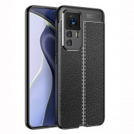 Чехол-накладка Litchi Grain для Xiaomi Redmi K50 Ultra, Xiaomi 12T, Xiaomi 12T Pro (черный)