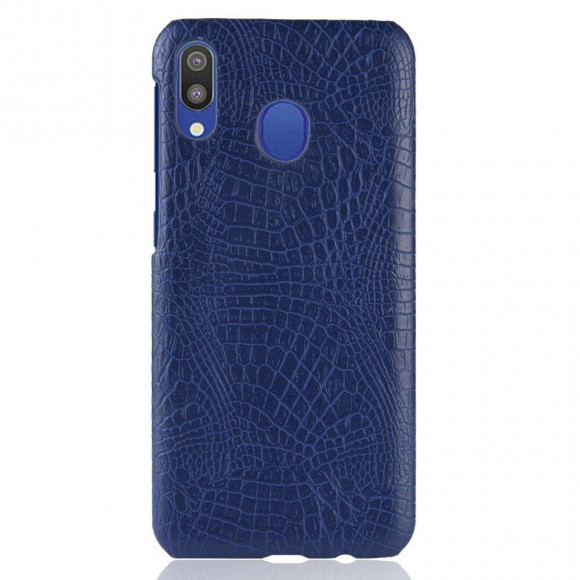 Чехол-накладка Crocodile Texture для Samsung Galaxy A30 / Galaxy A20 (темно-синий) Чехол-накладка Crocodile Texture для Samsung Galaxy A30 / Galaxy A20 (темно-синий)