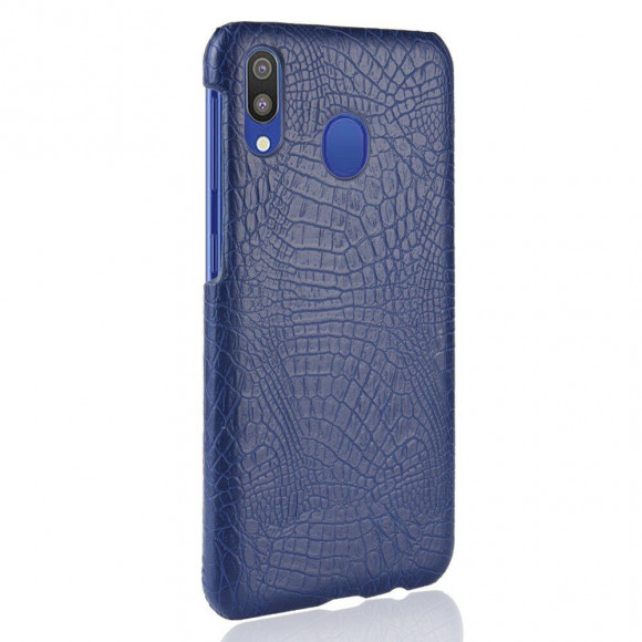 Чехол-накладка Crocodile Texture для Samsung Galaxy A30 / Galaxy A20 (темно-синий) Чехол-накладка Crocodile Texture для Samsung Galaxy A30 / Galaxy A20 (темно-синий)