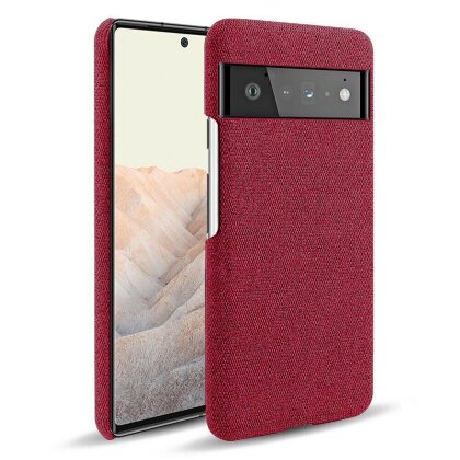 Тканевый чехол для Google Pixel 6 Pro (красный)