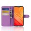Чехол с визитницей для OnePlus 6 (фиолетовый)
