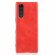 Кожаная накладка-чехол для Sony Xperia 5 (красный)