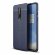 Чехол-накладка Litchi Grain для OnePlus 8 (темно-синий)