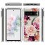 Чехол Flower Pattern для Google Pixel 6a (Purple and Pink Flower)