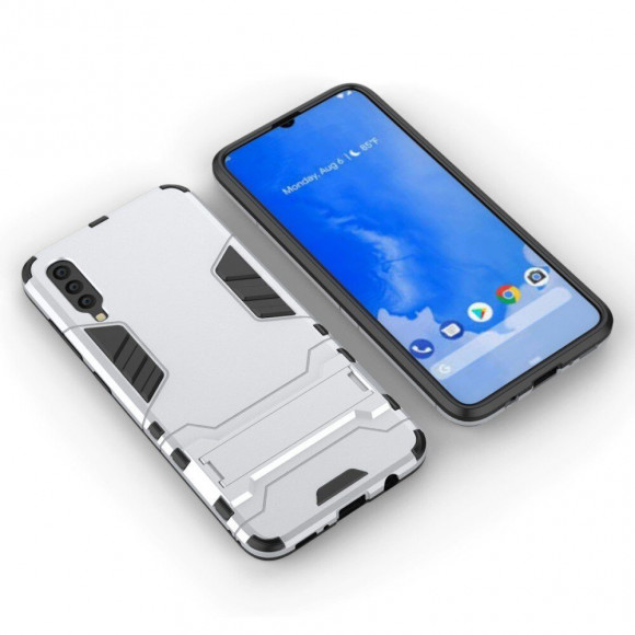 Чехол Duty Armor для Samsung Galaxy A70 (серебряный) Чехол Duty Armor для Samsung Galaxy A70 (серебряный)