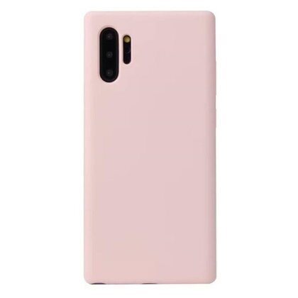 Силиконовый чехол Mobile Shell для Samsung Galaxy Note 10 (розовый)