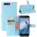 Чехол с визитницей для Asus ZenFone 4 Pro ZS551KL (голубой)