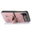 Кожаный чехол для Samsung Galaxy Z Flip 3 (розовый)
