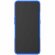 Чехол Hybrid Armor для OnePlus 7T (черный + голубой)