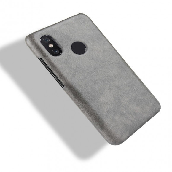 Чехол Litchi Texture для Xiaomi Mi Max 3 (серый) Чехол Litchi Texture для Xiaomi Mi Max 3 (серый)
