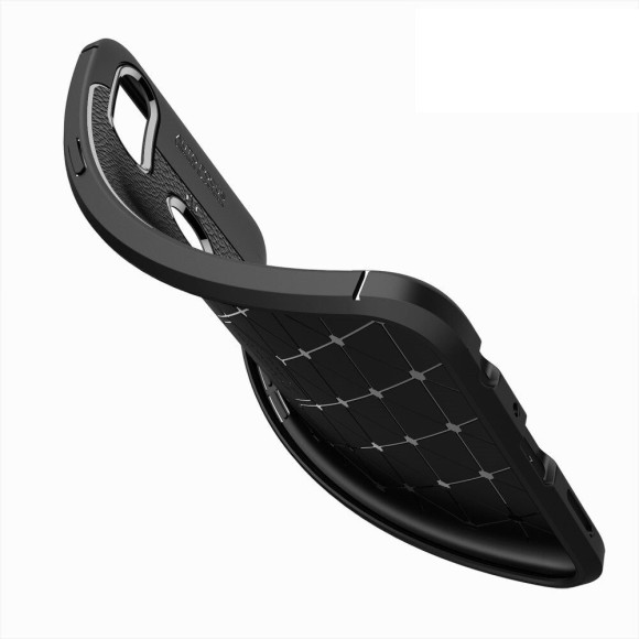 Чехол-накладка Litchi Grain для Samsung Galaxy A10s (черный) Чехол-накладка Litchi Grain для Samsung Galaxy A10s (черный)