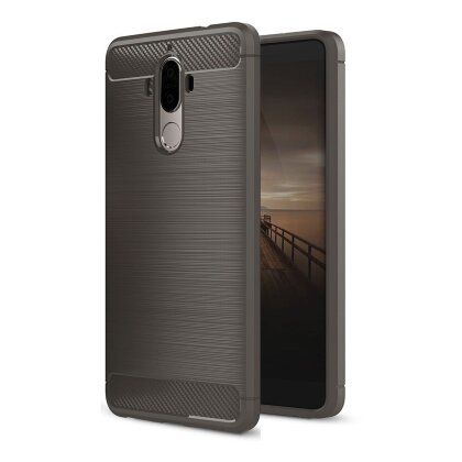Чехол-накладка Carbon Fibre для Huawei Mate 9 (серый)