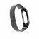 Сетчатый браслет для Xiaomi Mi Band 3 (черный)
