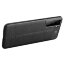 Чехол-накладка Litchi Grain для Samsung Galaxy S21+ (Plus) (черный)