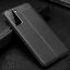 Чехол-накладка Litchi Grain для Samsung Galaxy S21+ (Plus) (черный)