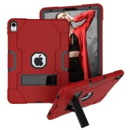 Гибридный TPU чехол для Apple iPad Pro 11 (2018) (красный + черный) Гибридный TPU чехол для Apple iPad Pro 11 (2018) (красный + черный)