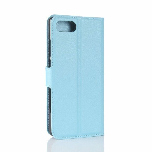 Чехол с визитницей для Doogee Mix (голубой) Чехол с визитницей для Doogee Mix (голубой)