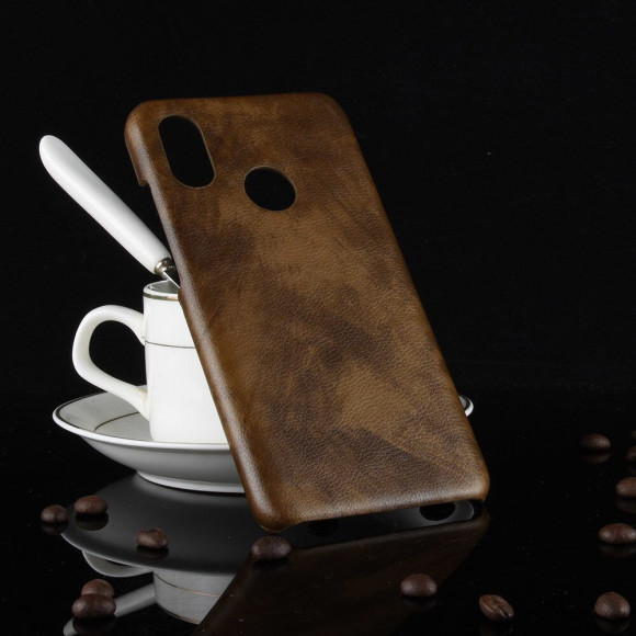 Чехол Litchi Texture для Xiaomi Mi Max 3 (коричневый) Чехол Litchi Texture для Xiaomi Mi Max 3 (коричневый)