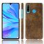 Кожаная накладка-чехол для Huawei P Smart+ (Plus) 2019 / Enjoy 9s / Honor 10i (коричневый)
