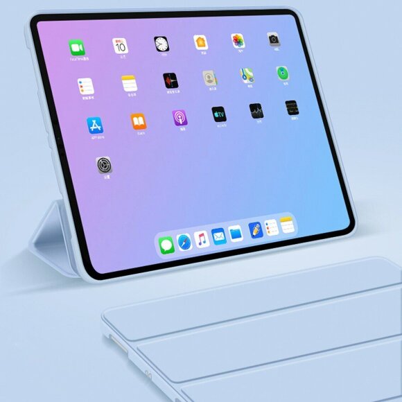 Чехол Smart Case Slim Design GOOJODOQ для iPad Pro 11 (2022, 2021, 2020) (голубой) Чехол Smart Case Slim Design GOOJODOQ для iPad Pro 11 (2022, 2021, 2020) (голубой)