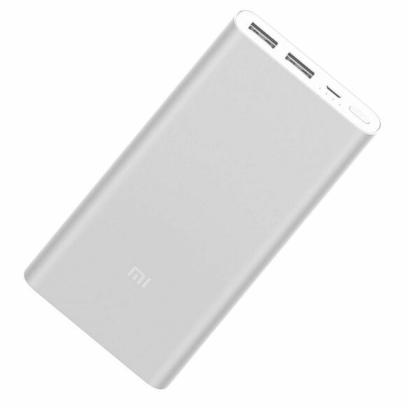 Внешний аккумулятор Power Bank Xiaomi Mi Power 2 10000 mAh (серебряный)