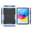 Чехол Hybrid Armor для iPad 10 2022 - 10,9 дюйма (черный + голубой)